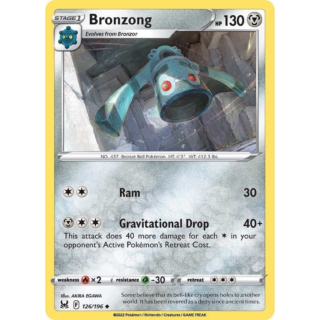 Image for Bronzong (126/196) (SWSH11) - Pokemon