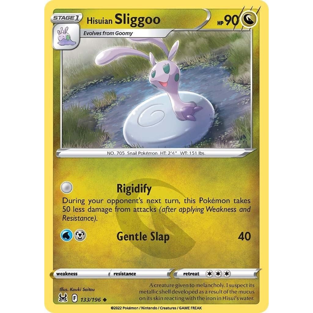 Image for Hisuian Sliggoo (133/196) (SWSH11) - Pokemon