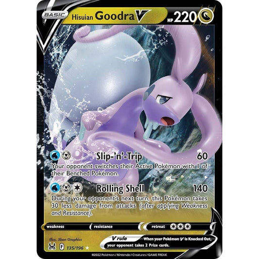 Image for Hisuian Goodra V (135/196) (SWSH11) - Pokemon