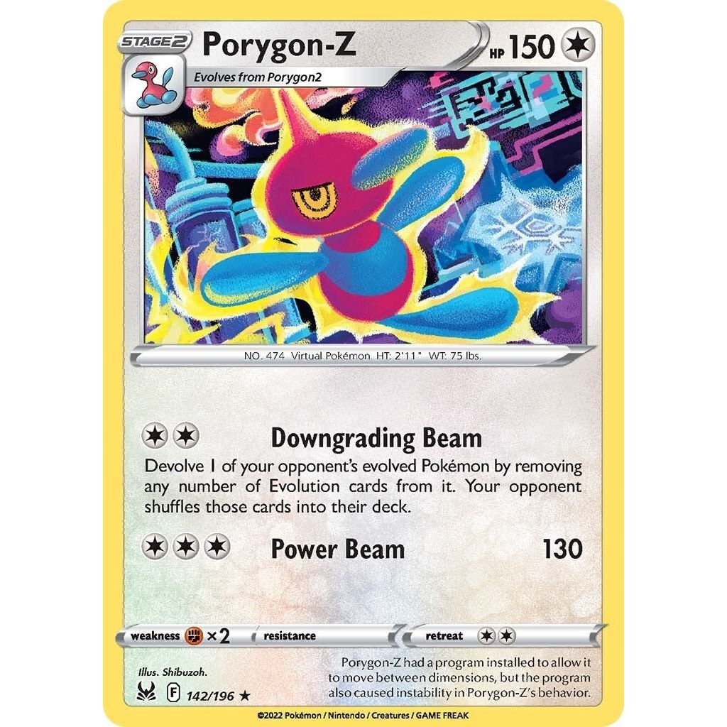 Image for Porygon-Z (142/196) (SWSH11) - Pokemon