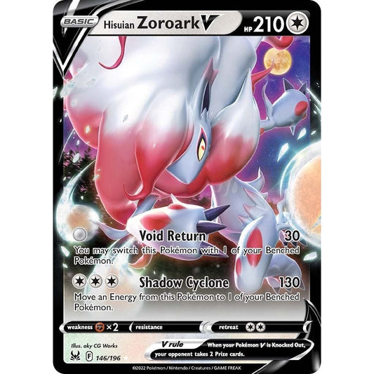 Image for Hisuian Zoroark V (146/196) (SWSH11) - Pokemon