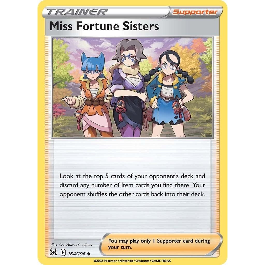 Image for Miss Fortune Sisters (164/196) (SWSH11) - Pokemon