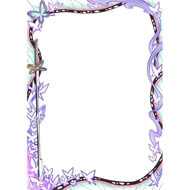 Image for Small Kocho's Blade Border Oversleeves (70-Pack) - Card Sleeves