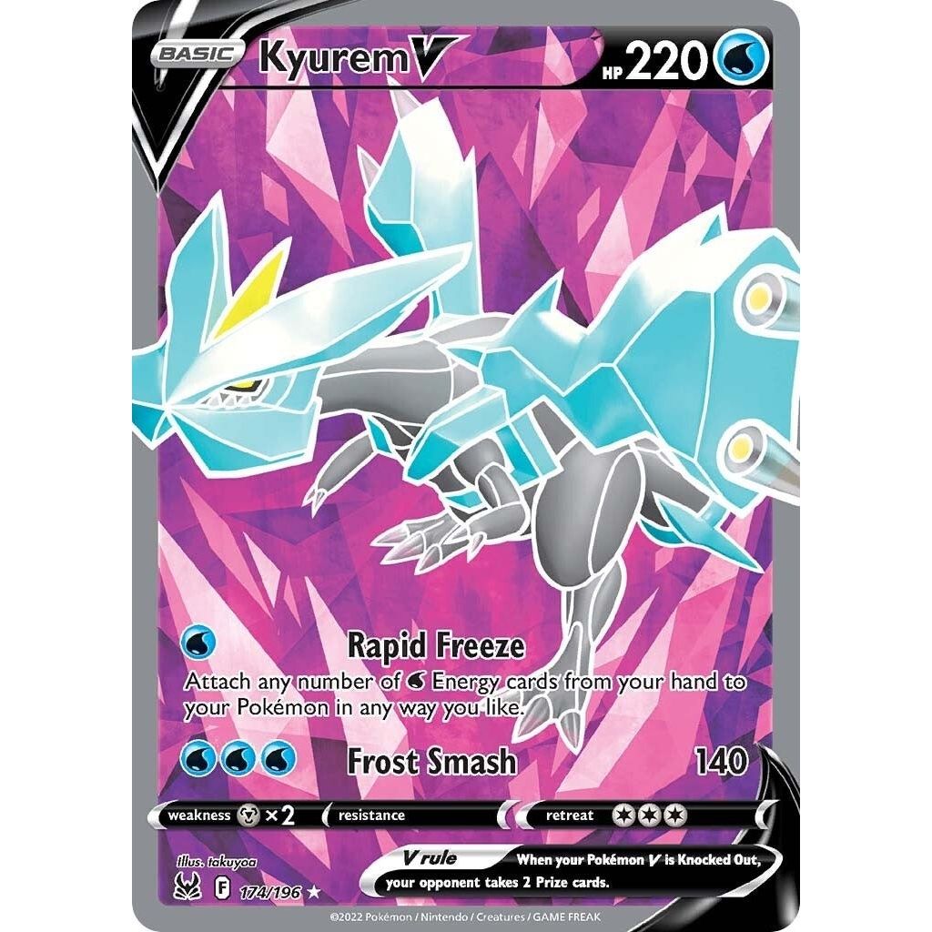 Image for Kyurem V (Full Art) (174/196) (SWSH11) - Pokemon