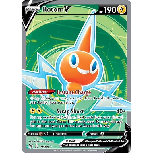 Image for Rotom V (Full Art) (176/196) (SWSH11) - Pokemon
