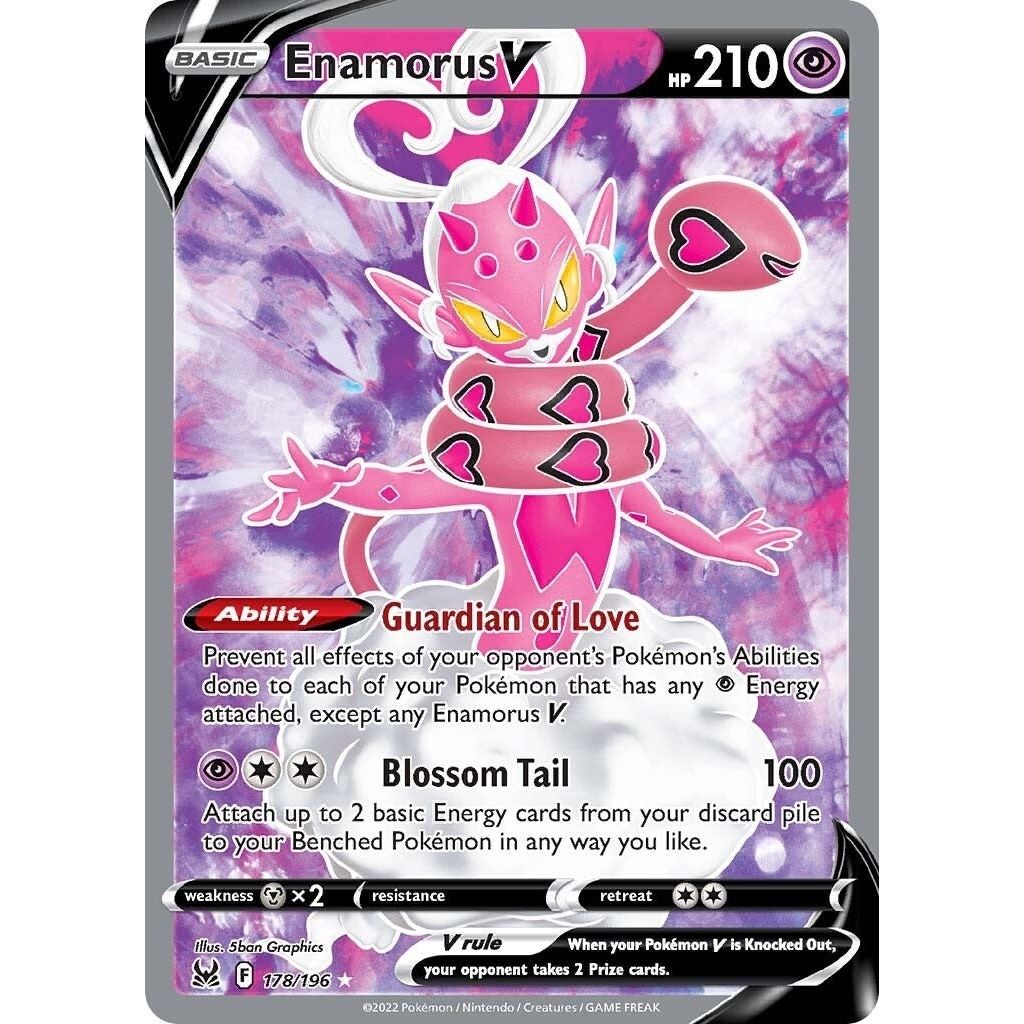 Image for Enamorus V (Full Art) (178/196) (SWSH11) - Pokemon