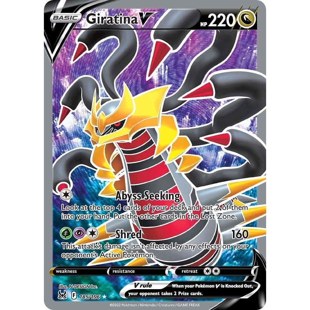 Image for Giratina V (Full Art) (185/196) (SWSH11) - Pokemon