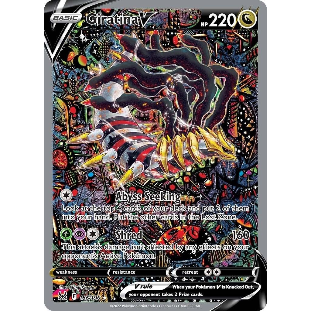 Image for Giratina V (Alternate Full Art) (186/196) (SWSH11) - Pokemon