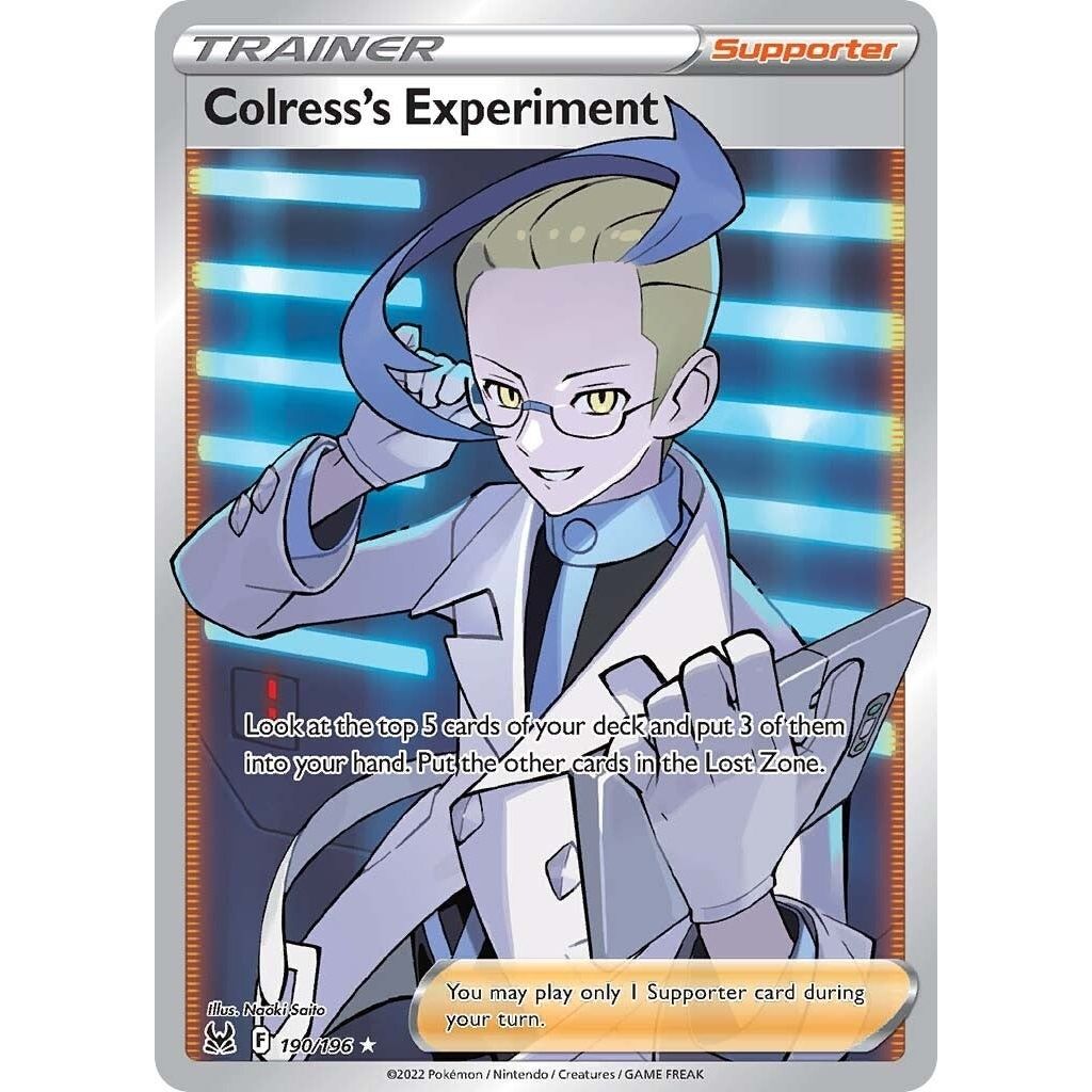 Image for Colress's Experiment (Full Art) (190/196) (SWSH11) - Pokemon