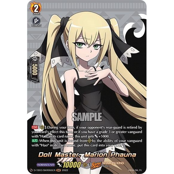 Image for Doll Master, Marion Phauna (SKR) (D-TB03/SKR066EN) (D-TB03) - Cardfight Vanguard
