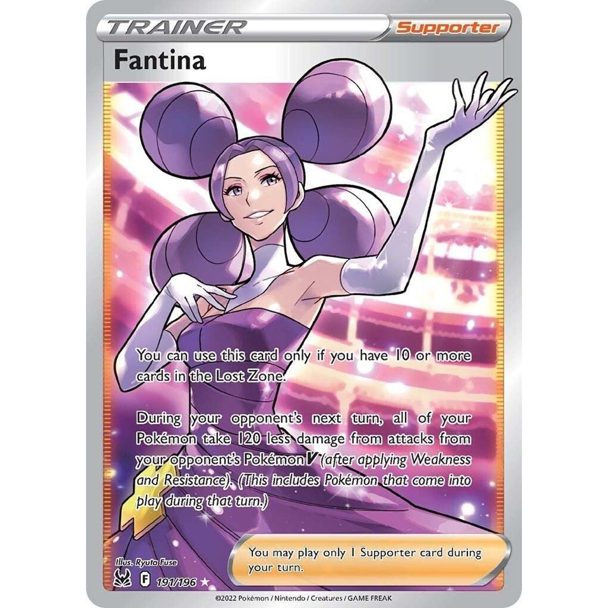 Image for Fantina (Full Art) (191/196) (SWSH11) - Pokemon