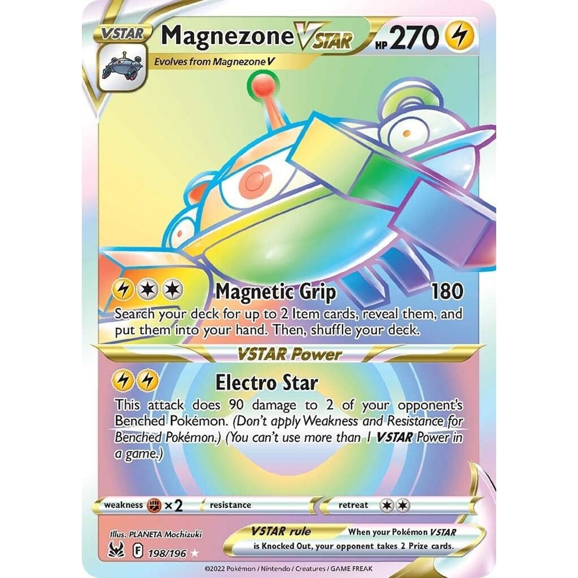 Image for Magnezone VSTAR (Secret) (198/196) (SWSH11) - Pokemon