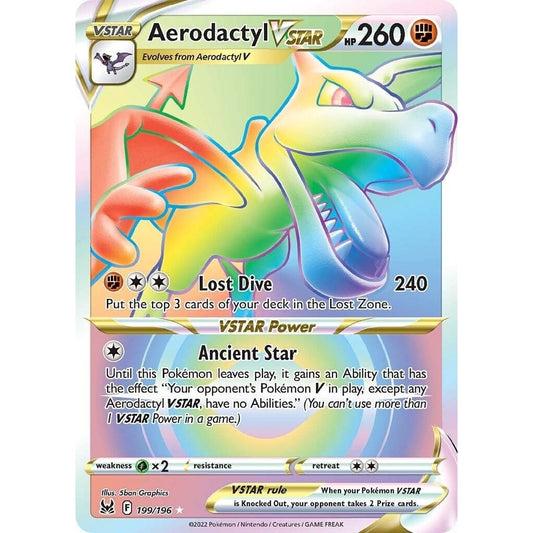 Image for Aerodactyl VSTAR (Secret) (199/196) (SWSH11) - Pokemon