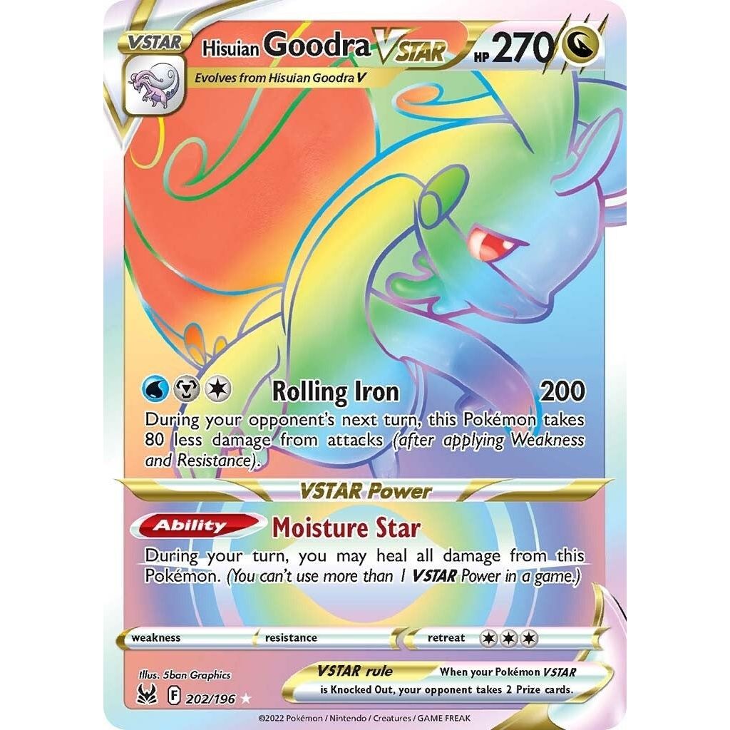 Image for Hisuian Goodra VSTAR (Secret) (202/196) (SWSH11) - Pokemon
