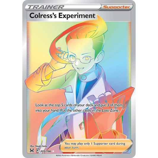 Image for Colress's Experiment (Secret) (205/196) (SWSH11) - Pokemon