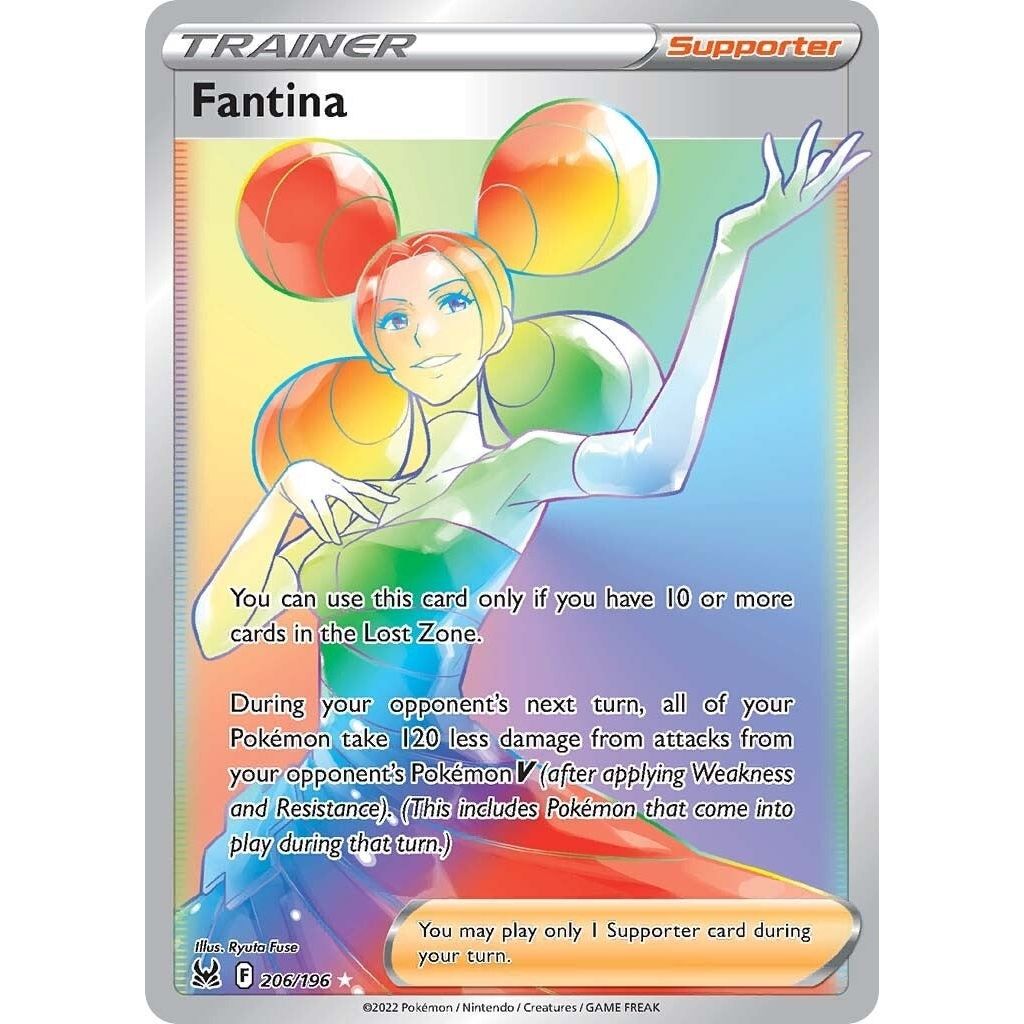 Image for Fantina (Secret) (206/196) (SWSH11) - Pokemon