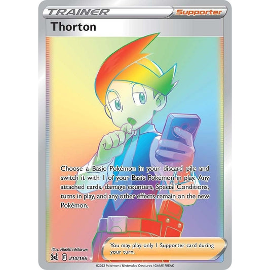 Image for Thorton (Secret) (210/196) (SWSH11) - Pokemon