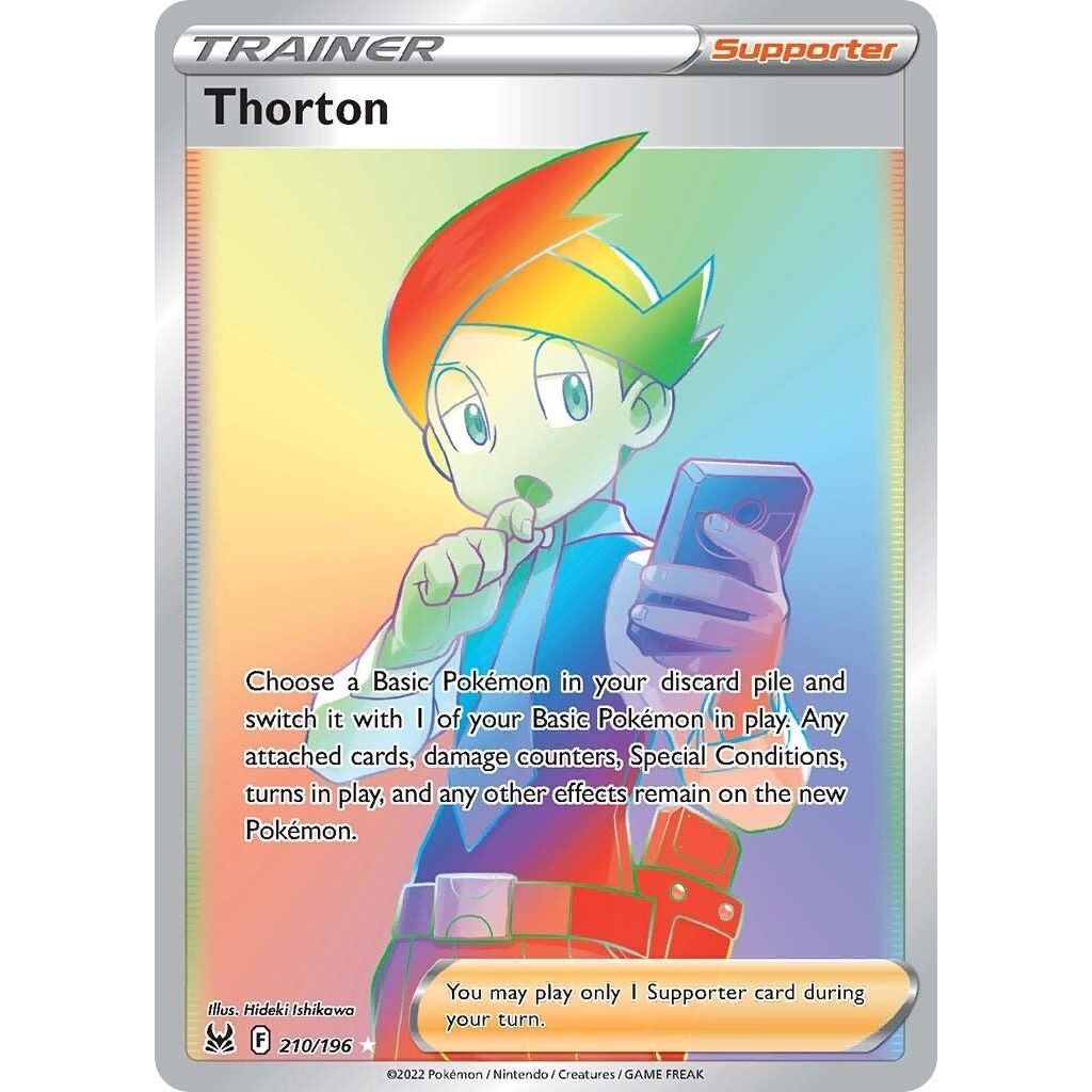 Image for Thorton (Secret) (210/196) (SWSH11) - Pokemon