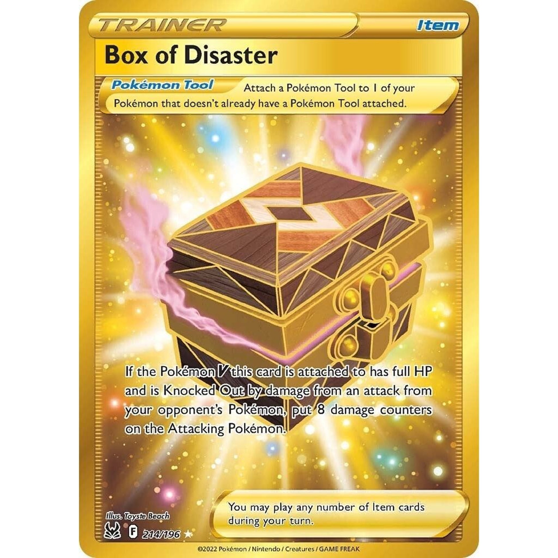 Image for Box of Disaster (Secret) (214/196) (SWSH11) - Pokemon