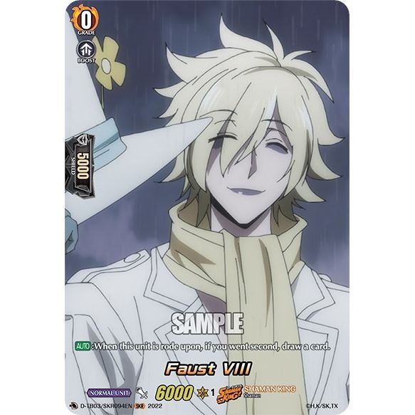 Image for Faust VIII (SKR) (D-TB03/SKR094EN) (D-TB03) - Cardfight Vanguard