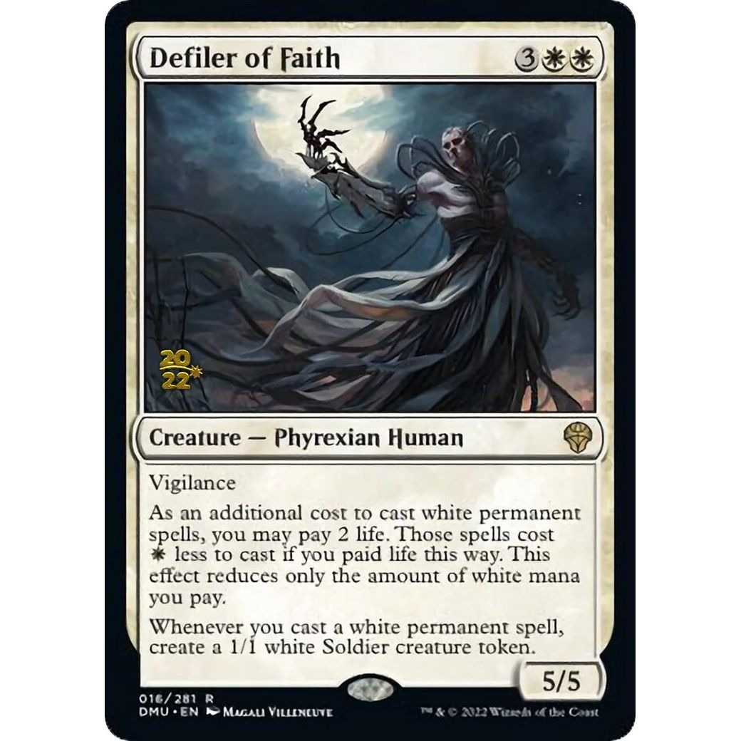 Image for Defiler of Faith (16) (PRE) - Magic: The Gathering