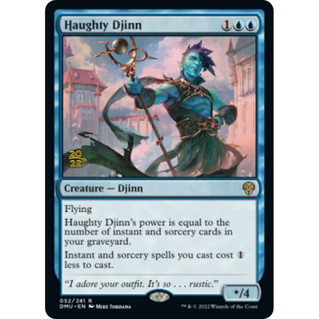 Image for Haughty Djinn (52) (PRE) - Magic: The Gathering