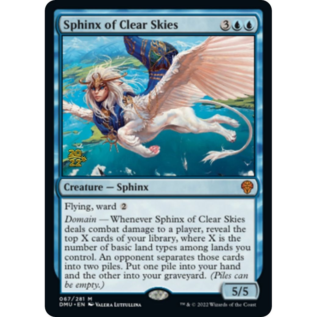 Image for Sphinx of Clear Skies (67) (PRE) - Magic: The Gathering