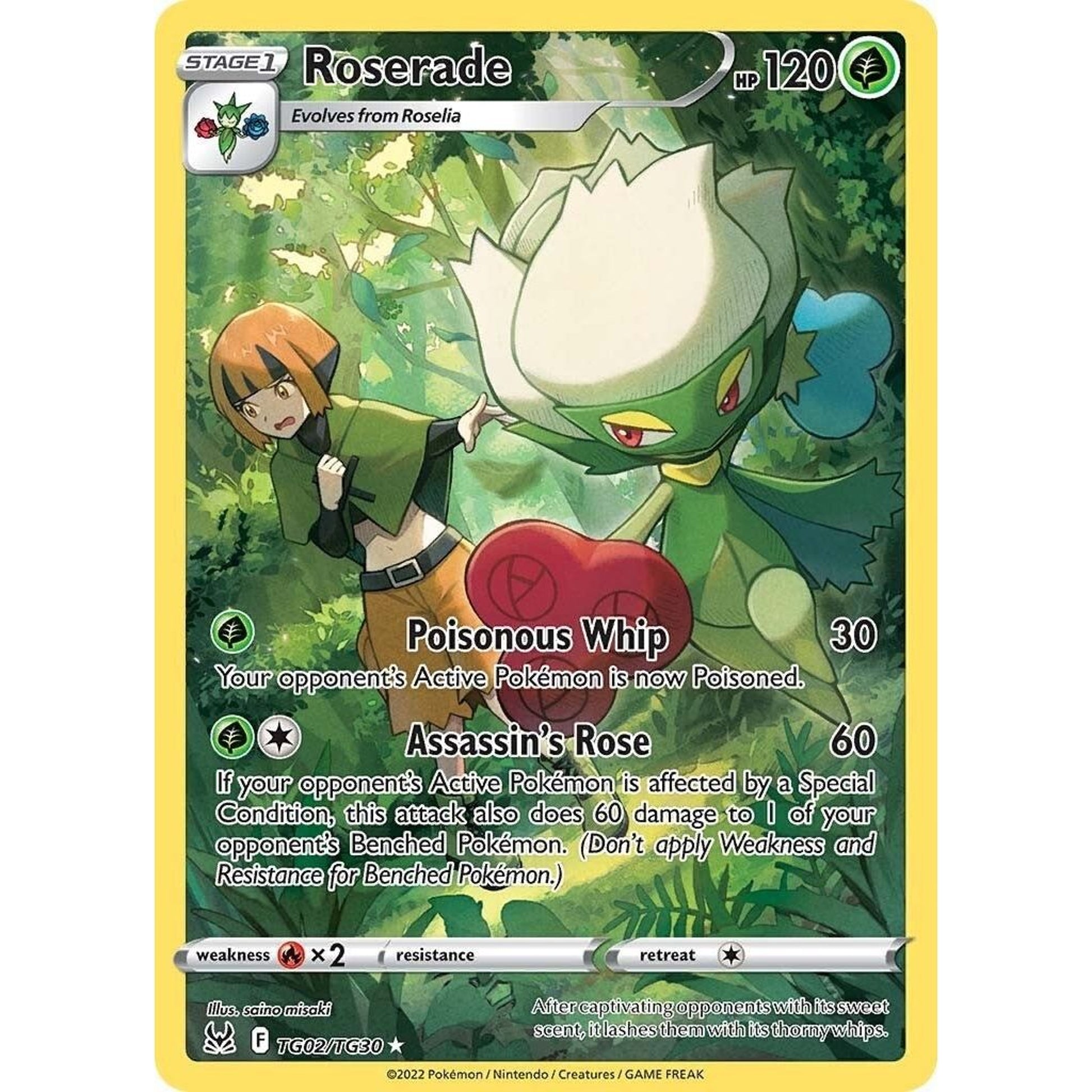 Image for Roserade (TG02/TG30) (SWSH11: TG) - Pokemon