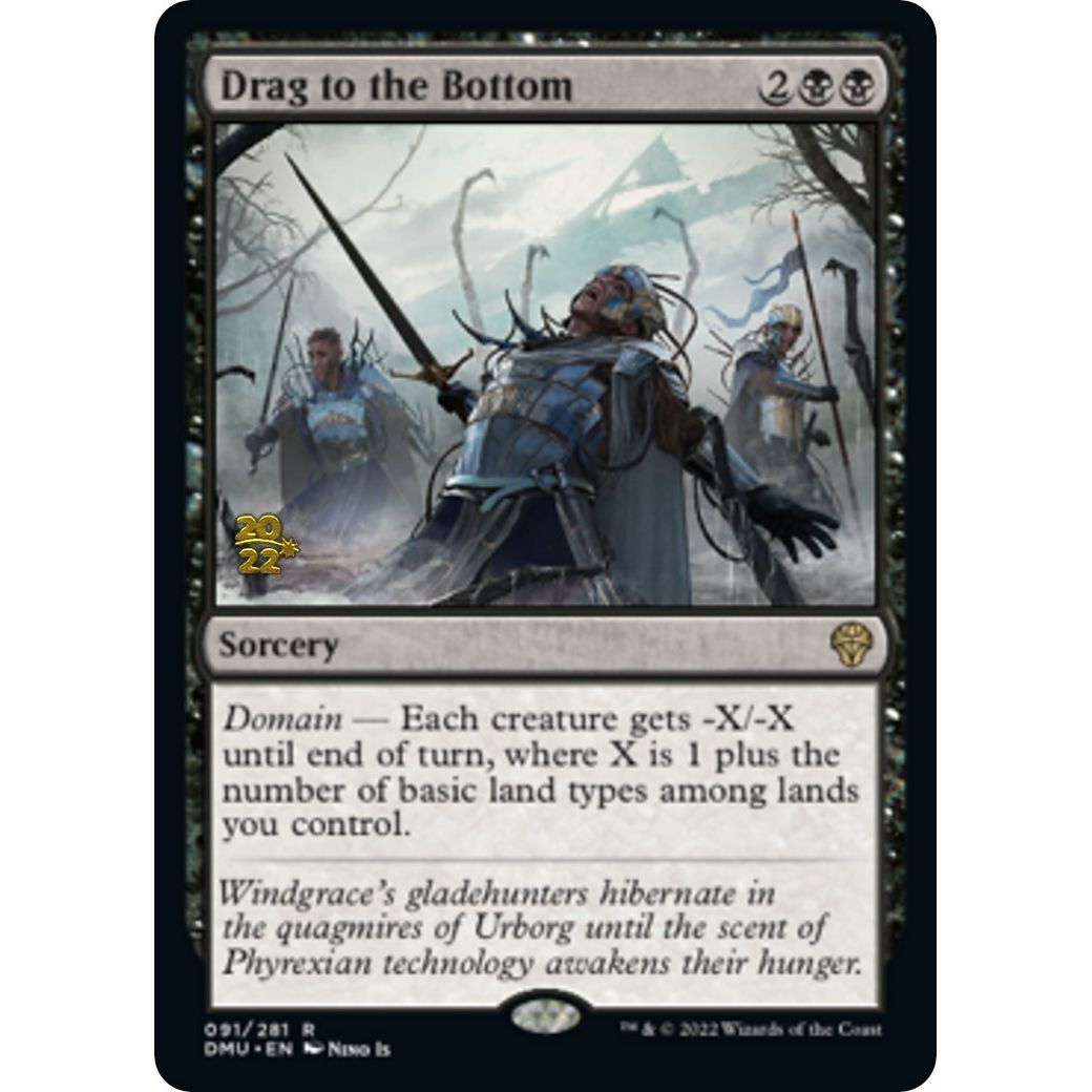 Image for Drag to the Bottom (91) (PRE) - Magic: The Gathering
