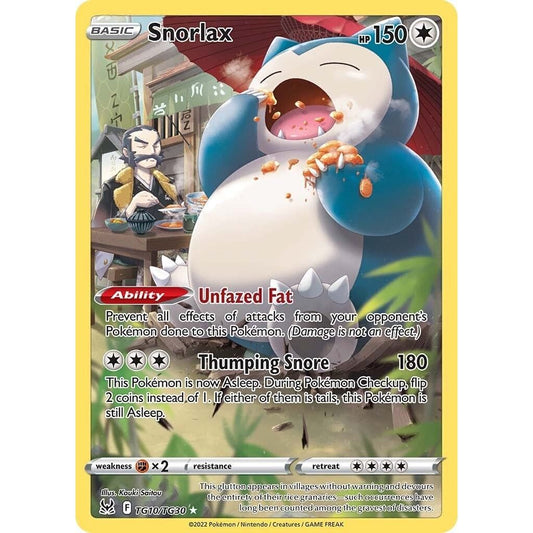 Image for Snorlax (TG10/TG30) (SWSH11: TG) - Pokemon
