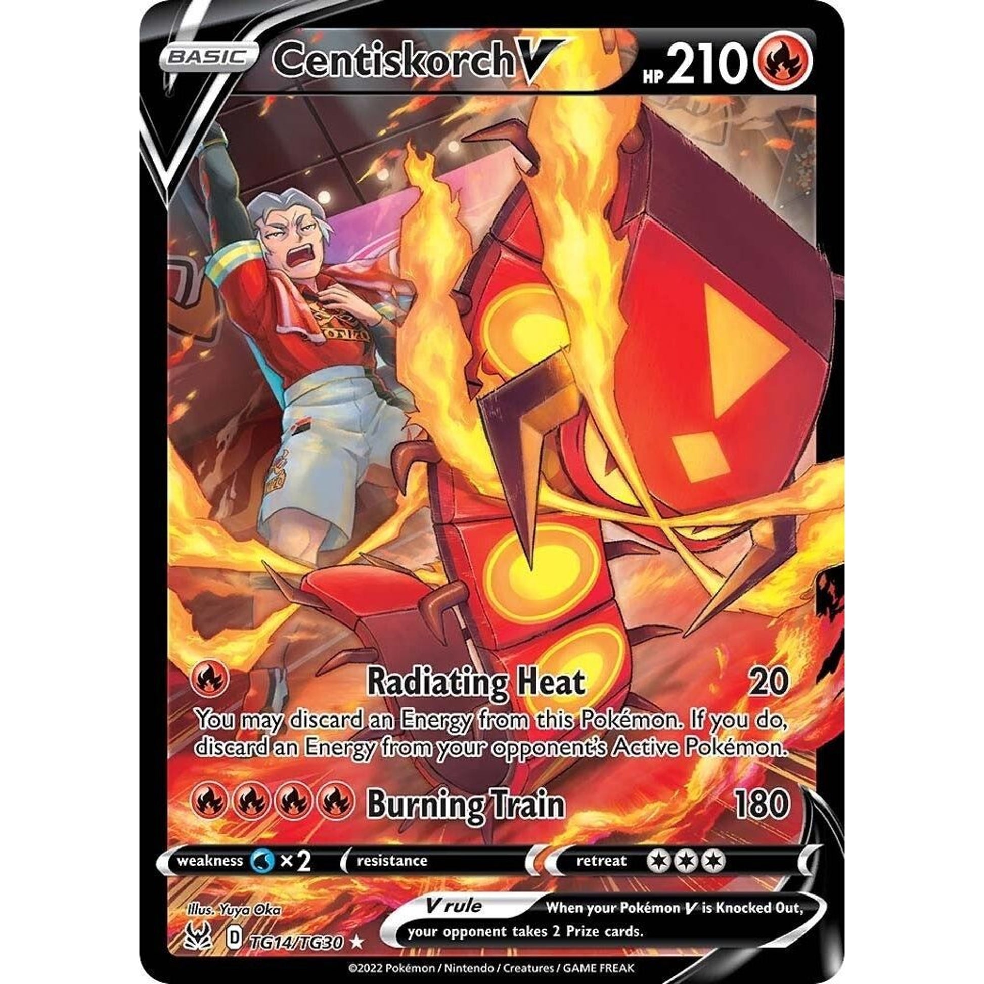 Image for Centiskorch V (TG14/TG30) (SWSH11: TG) - Pokemon