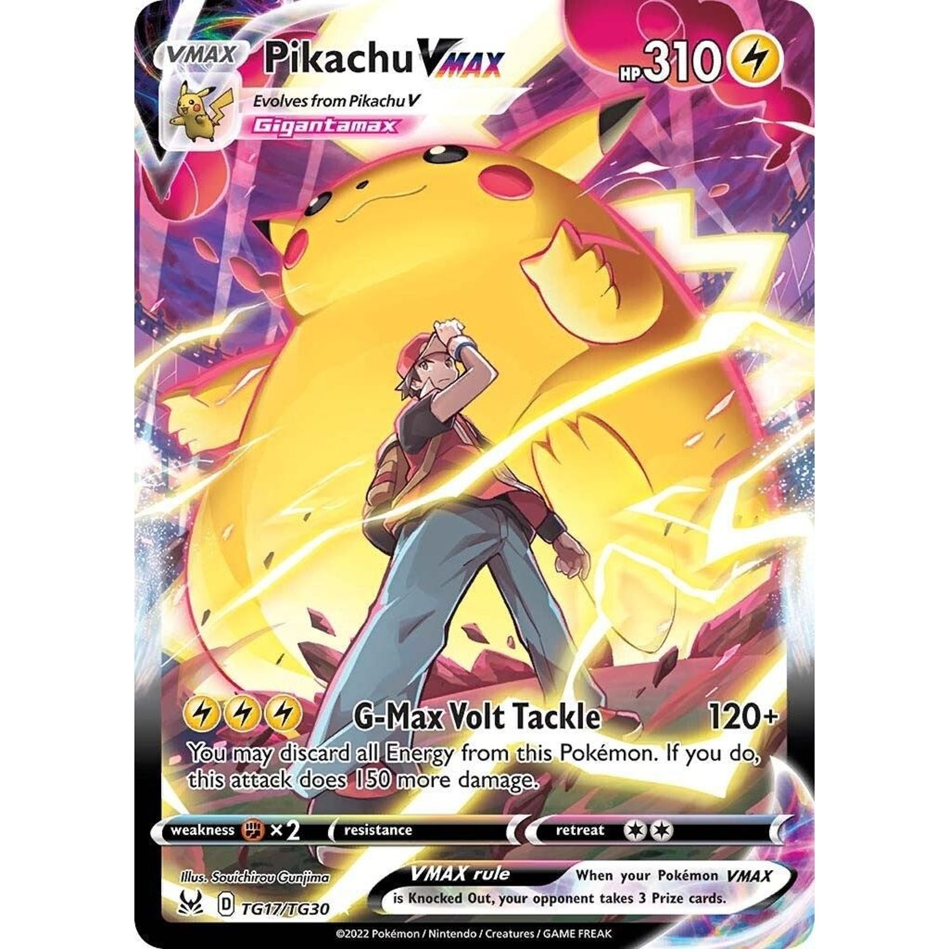 Image for Pikachu VMAX (TG17/TG30) (SWSH11: TG) - Pokemon