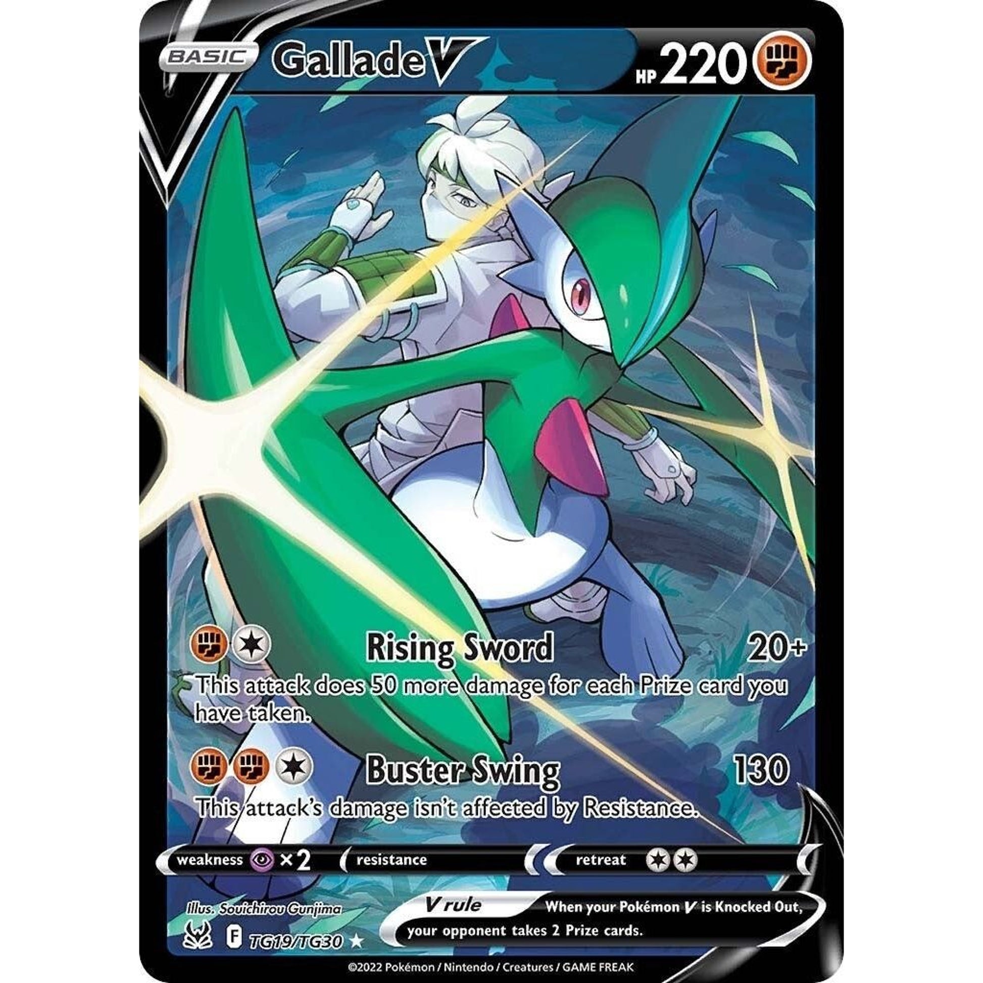Image for Gallade V (TG19/TG30) (SWSH11: TG) - Pokemon