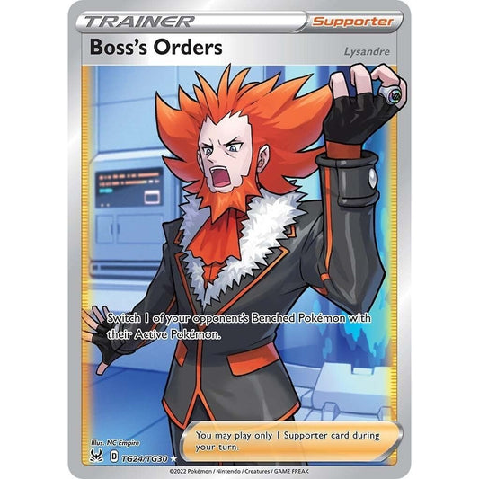 Image for Boss's Orders (TG24/TG30) (SWSH11: TG) - Pokemon