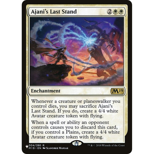 Image for Ajani's Last Stand (004/280) (LIST) - Magic: The Gathering