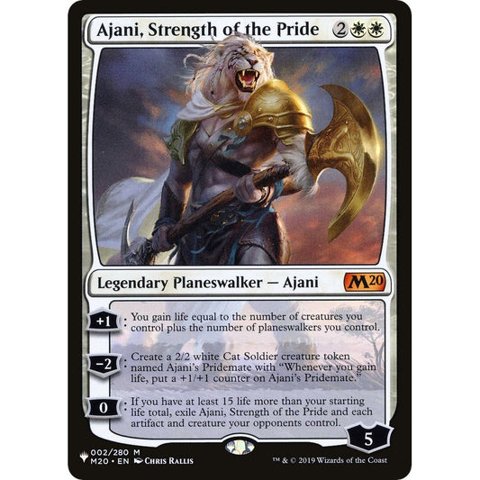 Image for Ajani, Strength of the Pride (002/280) (LIST) - Magic: The Gathering
