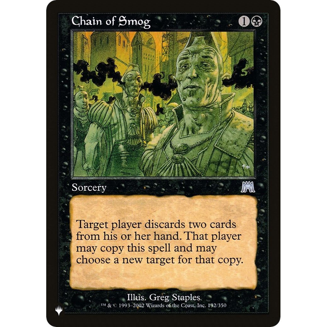 Image for Chain of Smog (132/350) (LIST) - Magic: The Gathering