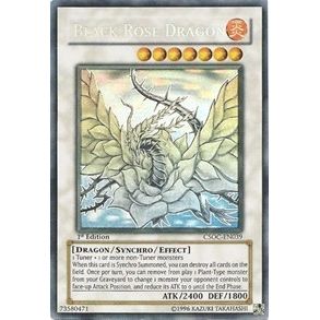 Image for Black Rose Dragon (Ghost Rare) (CSOC-EN039) (CSOC) - YuGiOh