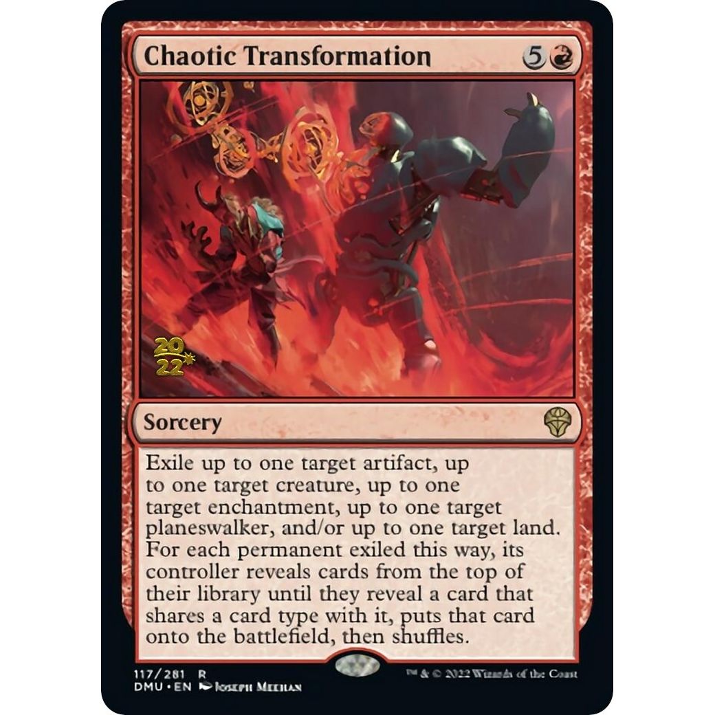 Image for Chaotic Transformation (117) (PRE) - Magic: The Gathering