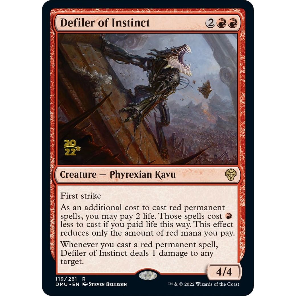 Image for Defiler of Instinct (119) (PRE) - Magic: The Gathering