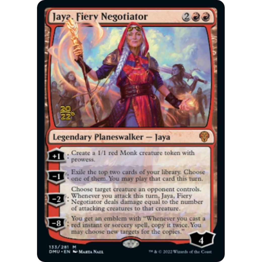 Image for Jaya, Fiery Negotiator (133) (PRE) - Magic: The Gathering
