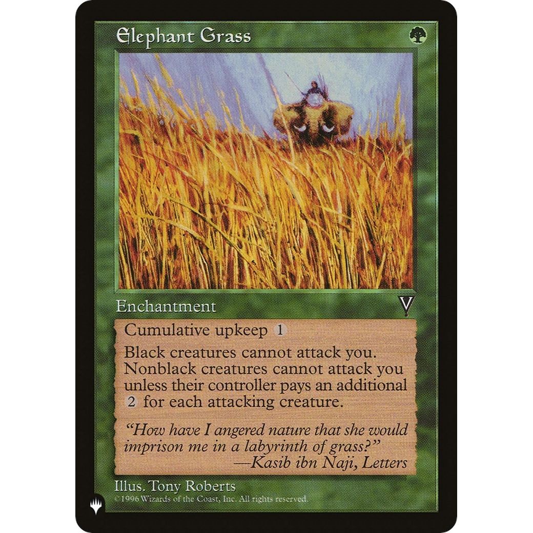 Image for Elephant Grass (LIST) - Magic: The Gathering