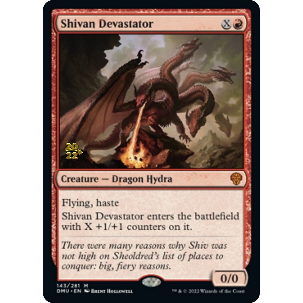Image for Shivan Devastator (143) (PRE) - Magic: The Gathering