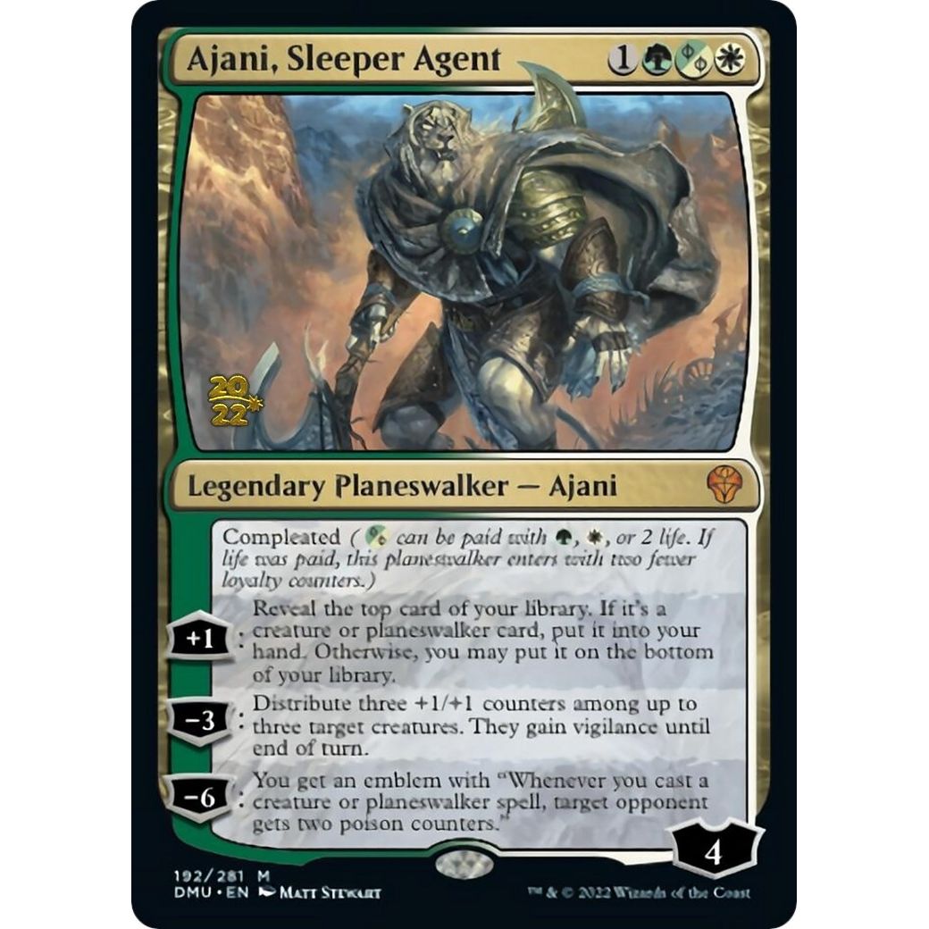 Image for Ajani, Sleeper Agent (192) (PRE) - Magic: The Gathering