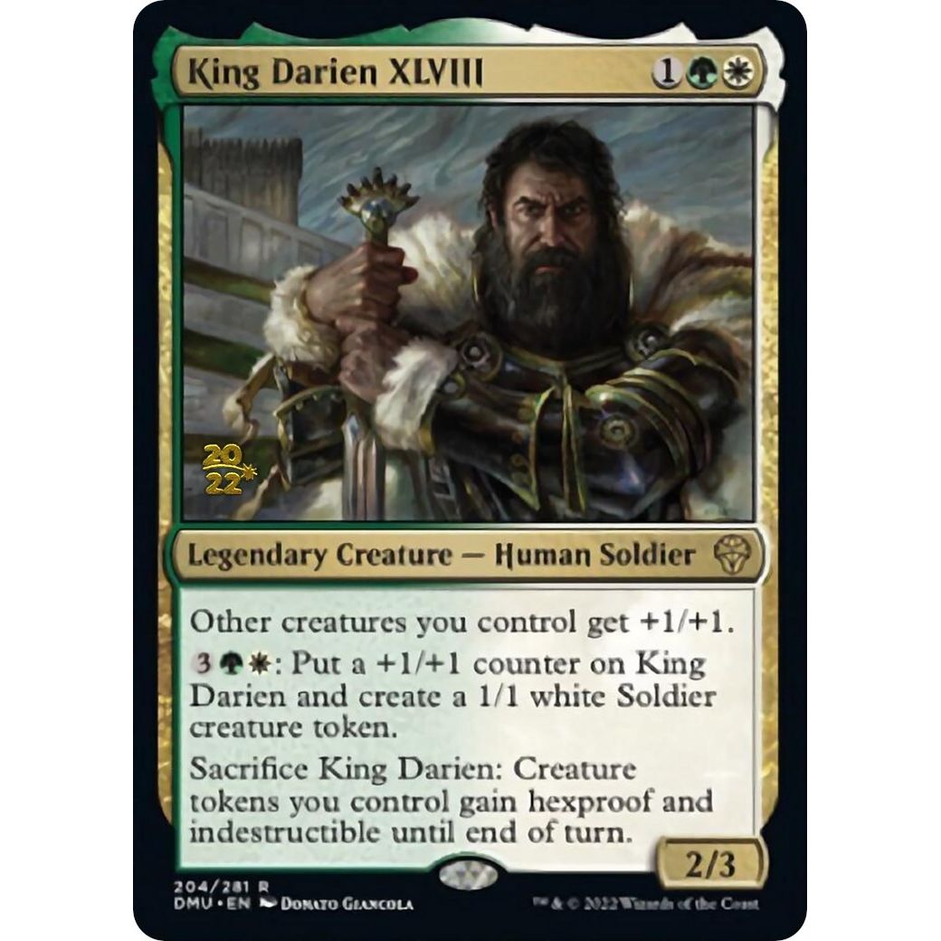 Image for King Darien XLVIII (204) (PRE) - Magic: The Gathering