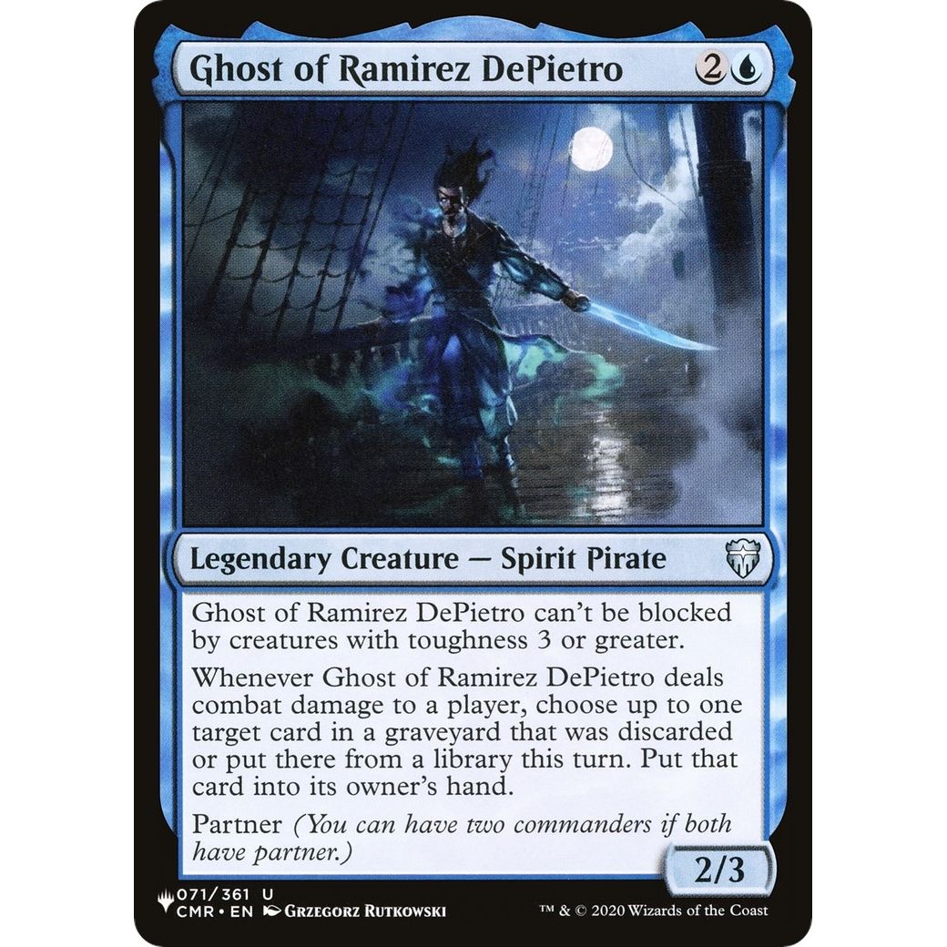 Image for Ghost of Ramirez DePietro (071/361) (LIST) - Magic: The Gathering