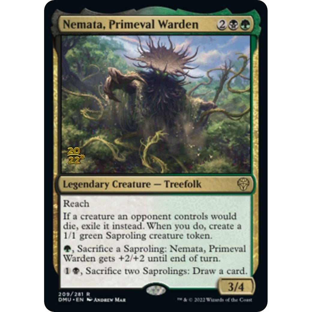 Image for Nemata, Primeval Warden (209) (PRE) - Magic: The Gathering