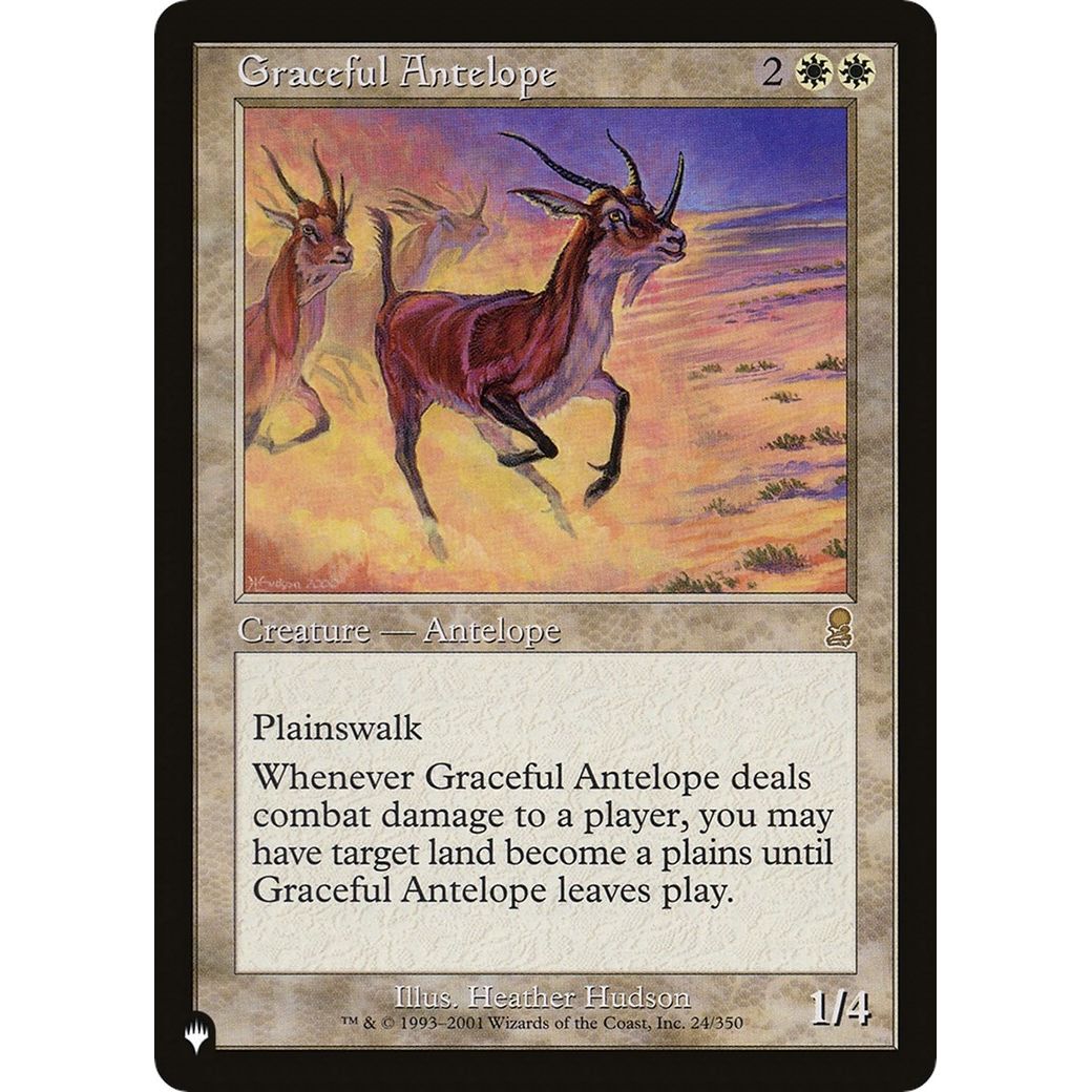 Image for Graceful Antelope (24/350) (LIST) - Magic: The Gathering