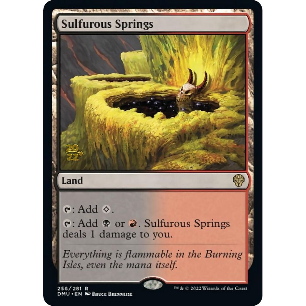 Image for Sulfurous Springs (256) (PRE) - Magic: The Gathering