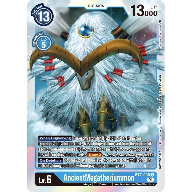 Image for AncientMegatheriummon (Event Pack 3) (BT7-030 R) (BT07) - Digimon Card Game